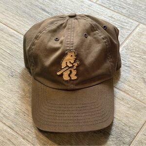 Chicago Cubs 1914 Fitted Large Brown 47 Brand Baseball Hat Cap Cooperstown